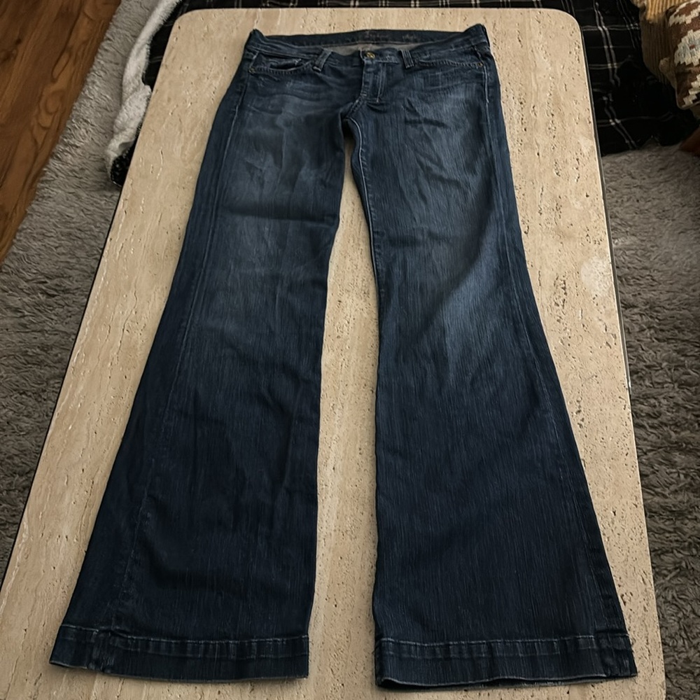 7 for all Mankind Dojo Dark Wash Jeans size 29
